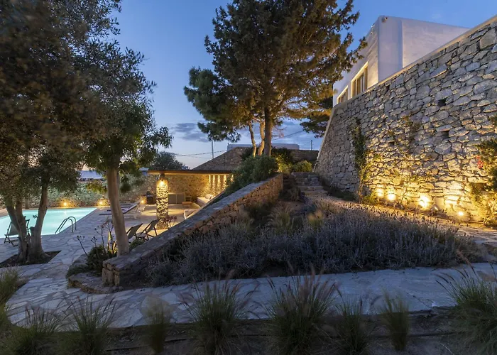 Vila Thalia - 4 Bdrm - In 200m - Mg Mykonos Town